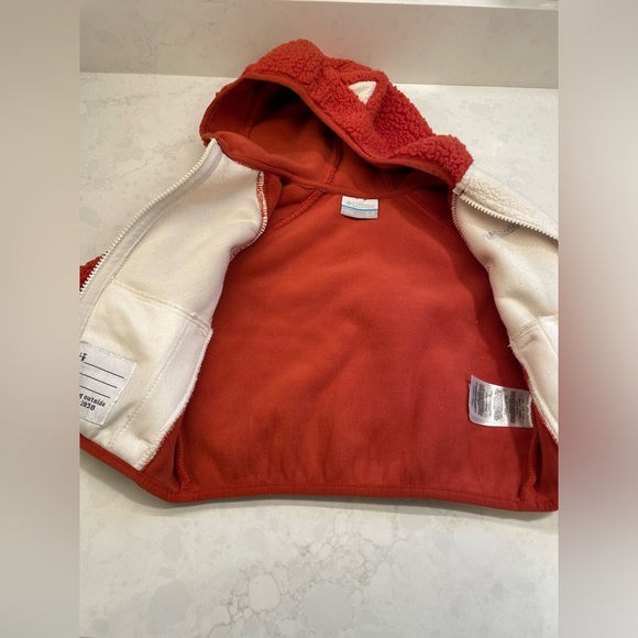 Columbia Infant Fox Zip Up Fleece Sweater Size 12-18 Months - Picture 8 of 11